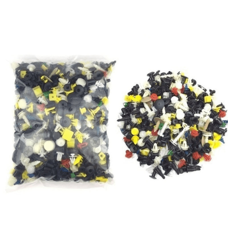 Set 50/100/200 buc clame universale de plastic pentru bara, ușa, panoul de fixare al mașinii