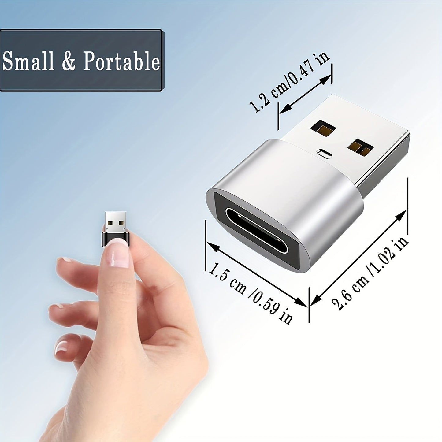 Adaptor USB la USB-C