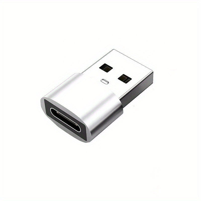 Adaptor USB la USB-C Silvery