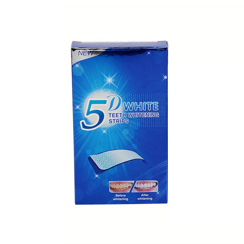 Benzi de albire dentară, benzi pentru denti fără sensibilitate, ajută la înlăturarea petelor de la fumat, cafea, suc și vin 1 Box/ 7 Pairs