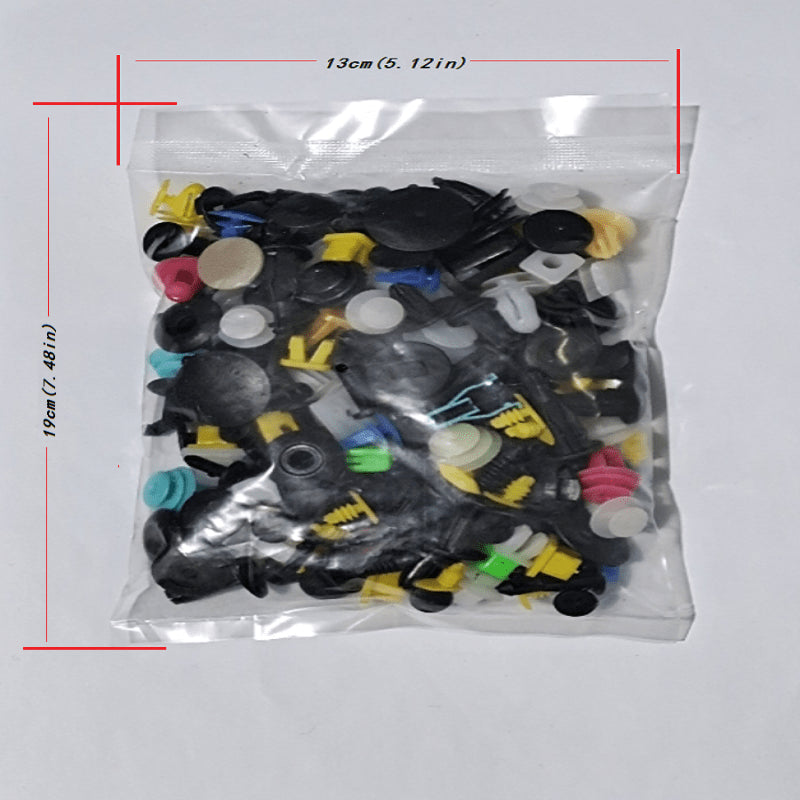 Set 50/100/200 buc clame universale de plastic pentru bara, ușa, panoul de fixare al mașinii