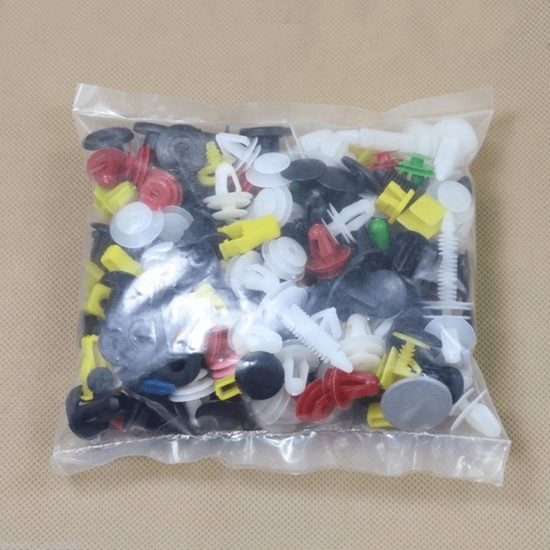 Set 50/100/200 buc clame universale de plastic pentru bara, ușa, panoul de fixare al mașinii