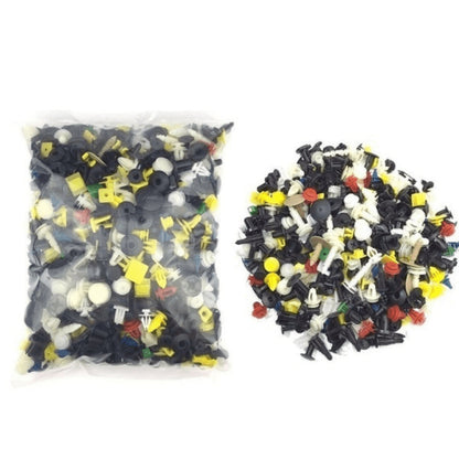 Set 50/100/200 buc clame universale de plastic pentru bara, ușa, panoul de fixare al mașinii
